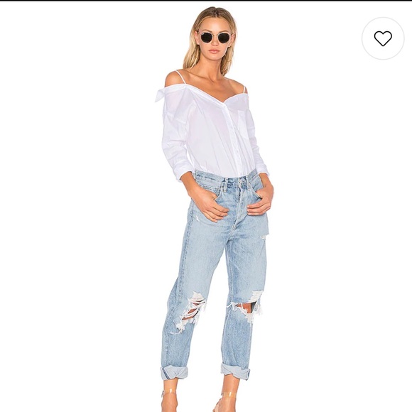 NWOT AGOLDE 90s Mid Rise Loose Fit in Fall Out - Picture 6 of 13